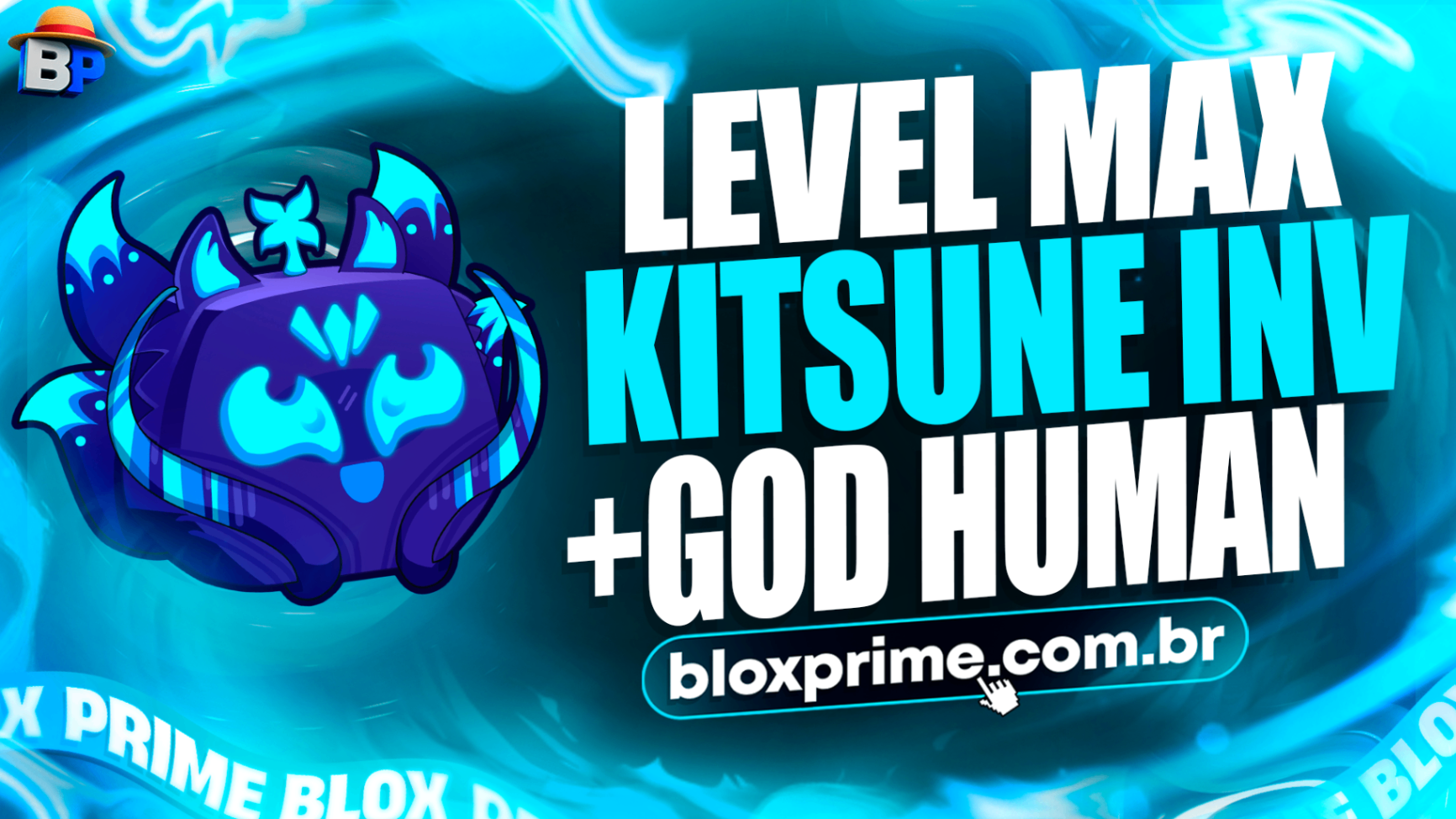 ⭐ LVMAX + GHM 👊 +  🍎 KITSUNE NO INVENTARIO + FRUTAS E ITENS