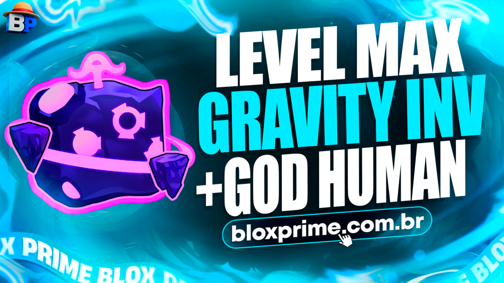 👊 LVMAX + GHM + 🟣GRAVITY NO INVENTARIO + FRUTAS E ITENS ⭐🍎 (REWORK!)