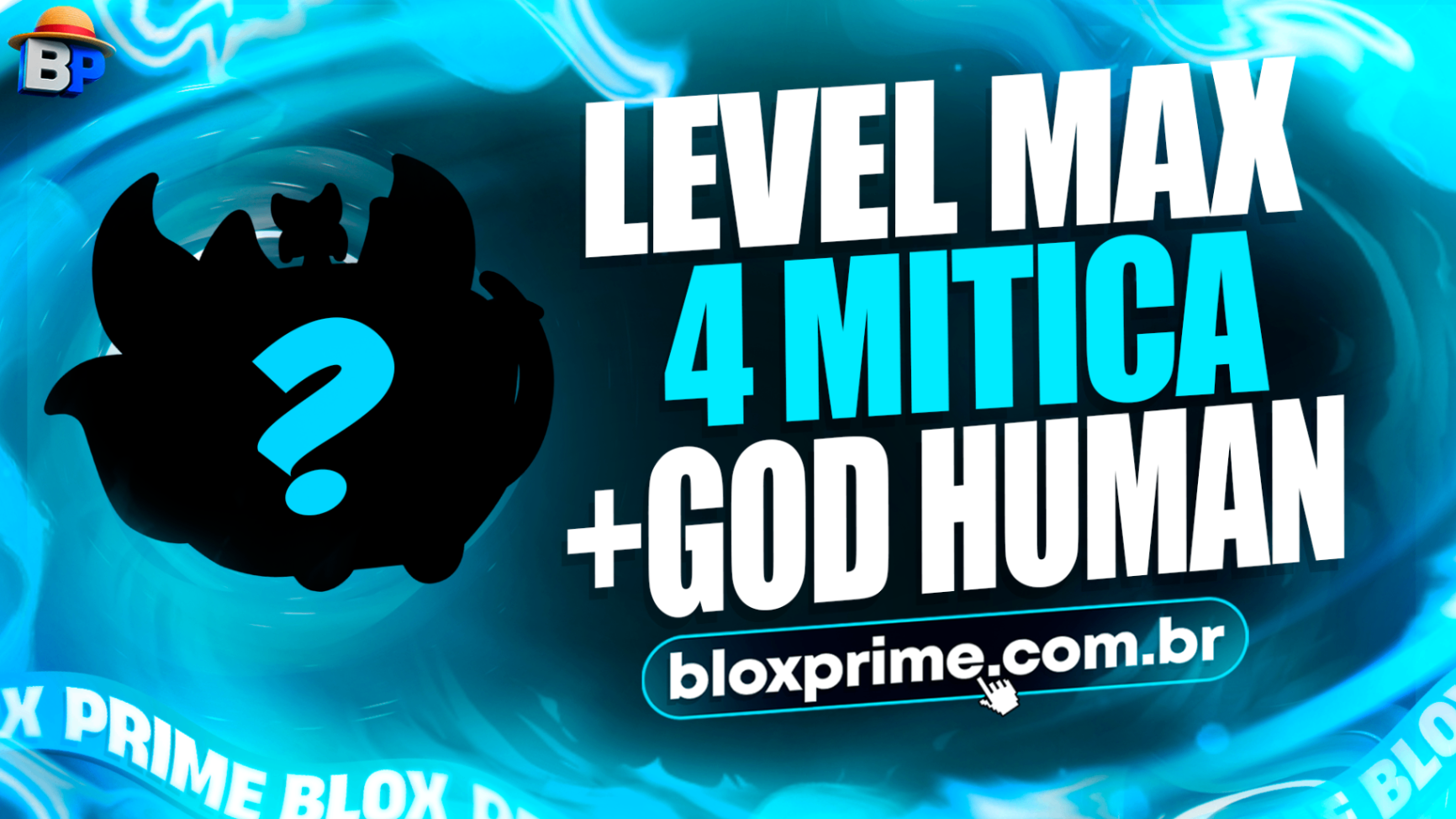 ⭐ LEVEL MÁX + GHM 👊  + 🍎 4 FRUTA MÍTICA ALEATÓRIA NO INVENTÁRIO