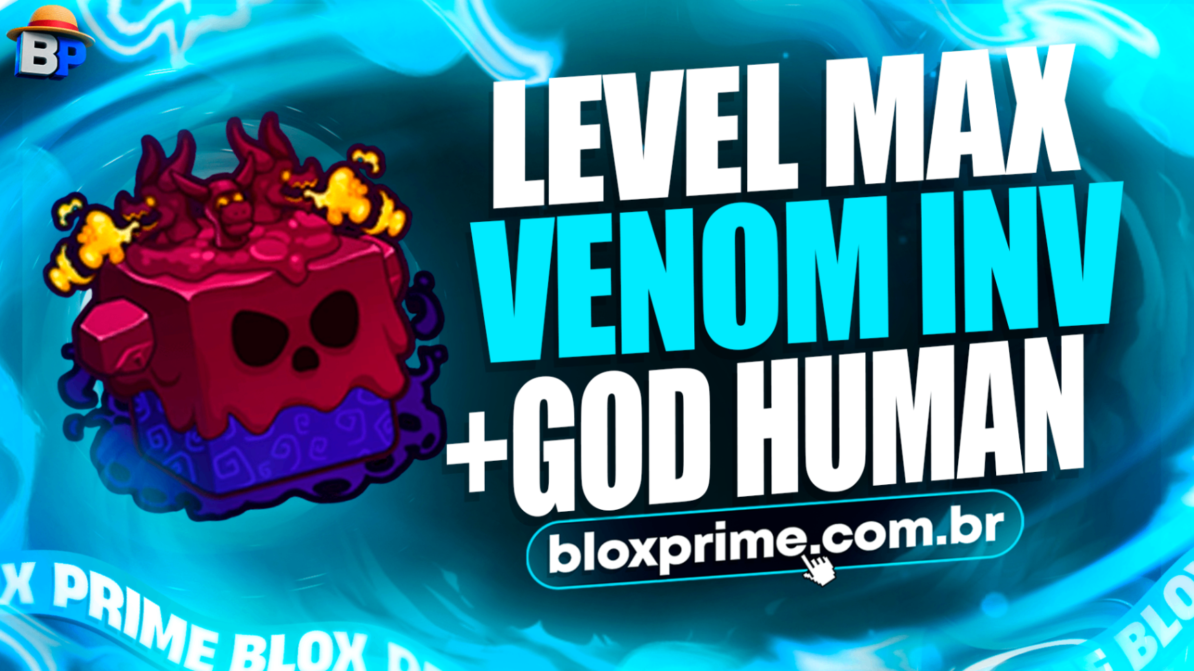 👊 LVMAX + GHM + 💜VENOM NO INVENTARIO + FRUTAS E ITENS 🍎