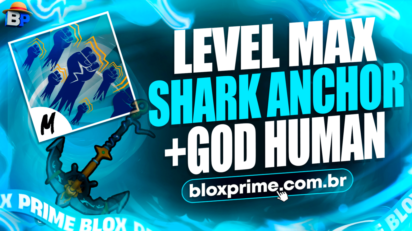 👊 LVMAX + GHM + ⚓SHARK ANCHOR + FRUTAS E ITENS 🍎