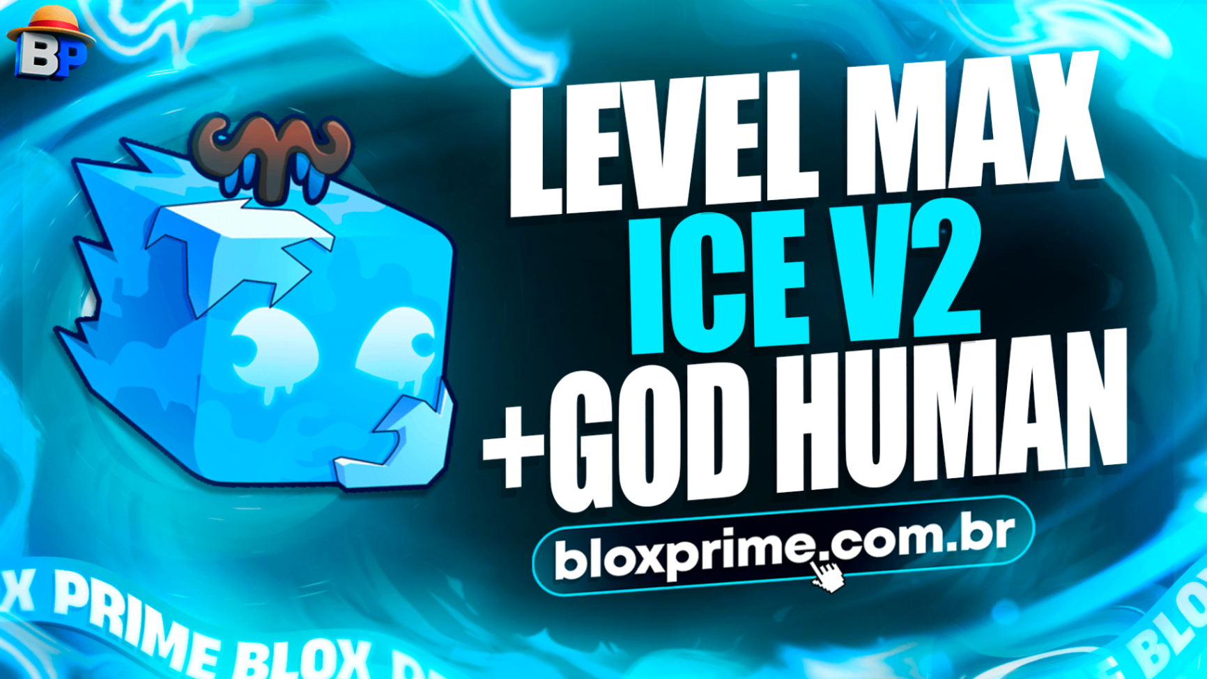 🧊 LEVEL MÁX +👊 GODHUMAN + ICE V2 (DESPERTADA/V2) 🍎